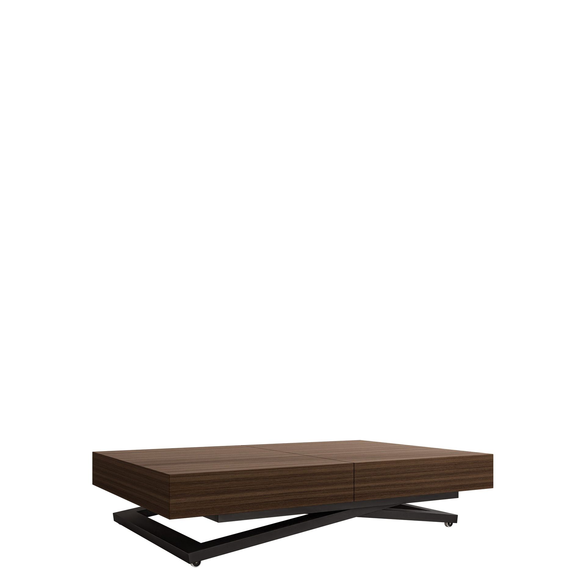 Avendi uttrekkbart sofabord 200 cm - svart, brun