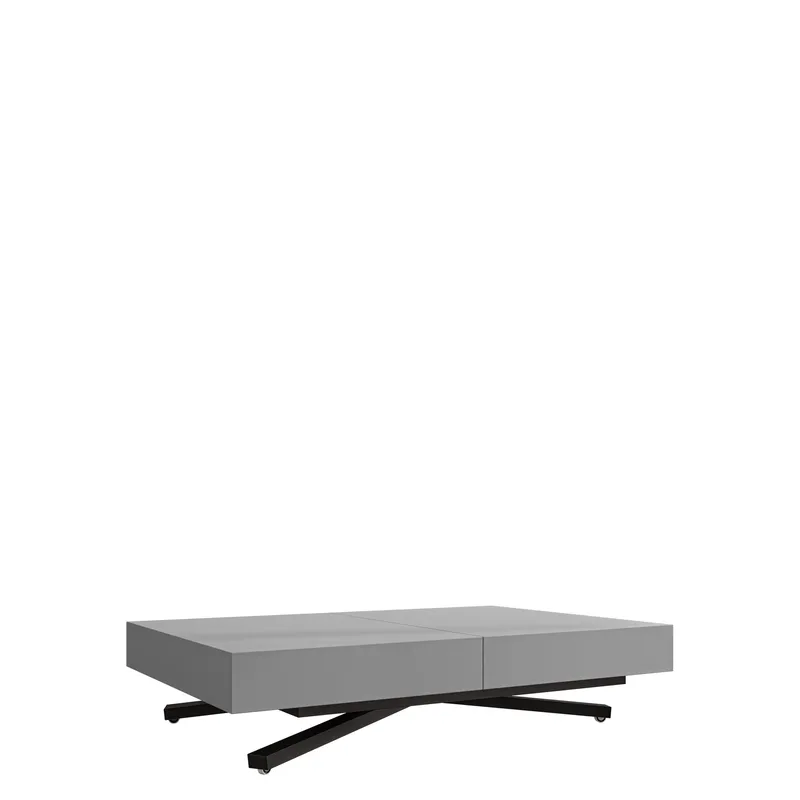 Avendi uttrekkbart sofabord 200 cm - svart, grå - Møbler - Bord - Sofabord