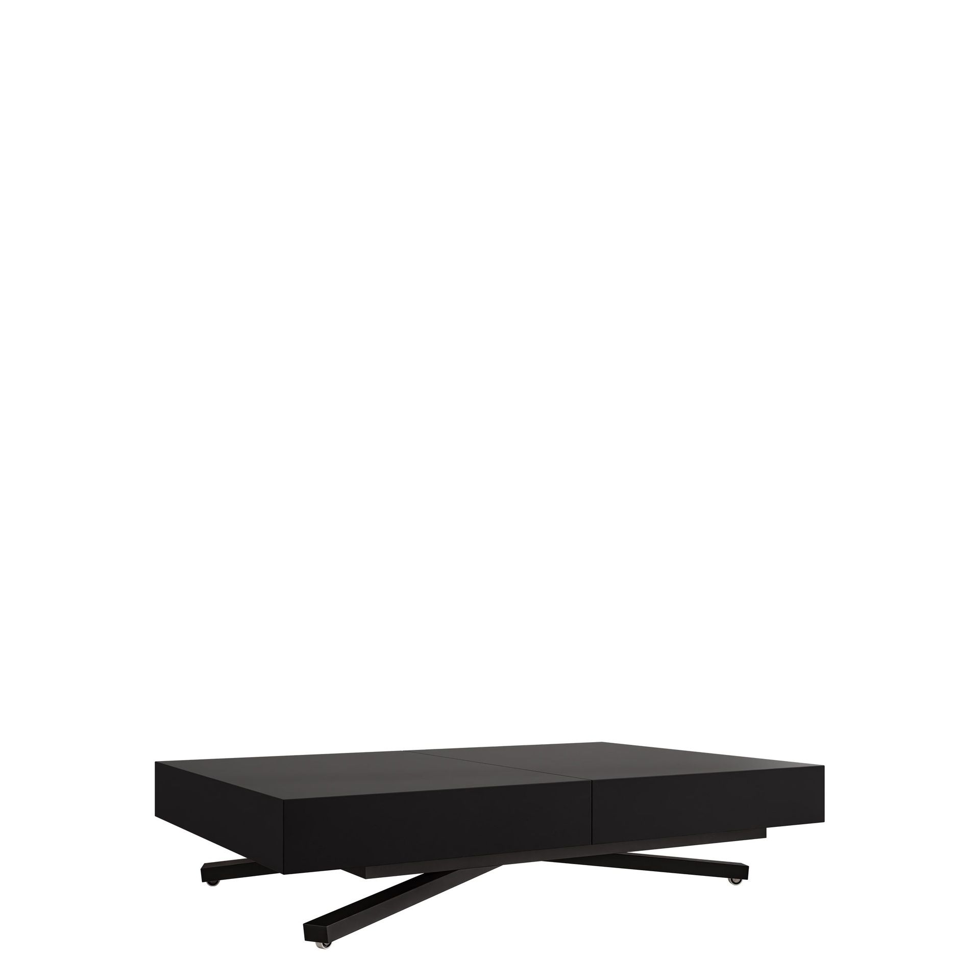 Avendi uttrekkbart sofabord 200 cm - svart