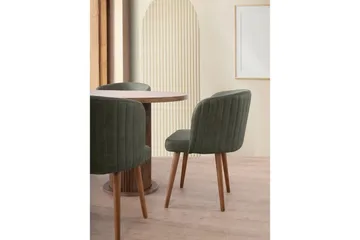 Babilas Spisebord 180 cm Oval - Valnøtt - Møbler - Bord - Spisebord & kjøkkenbord