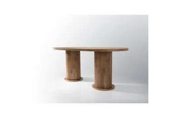 Babilas Spisebord 180 cm Oval - Valnøtt - Møbler - Bord - Spisebord & kjøkkenbord