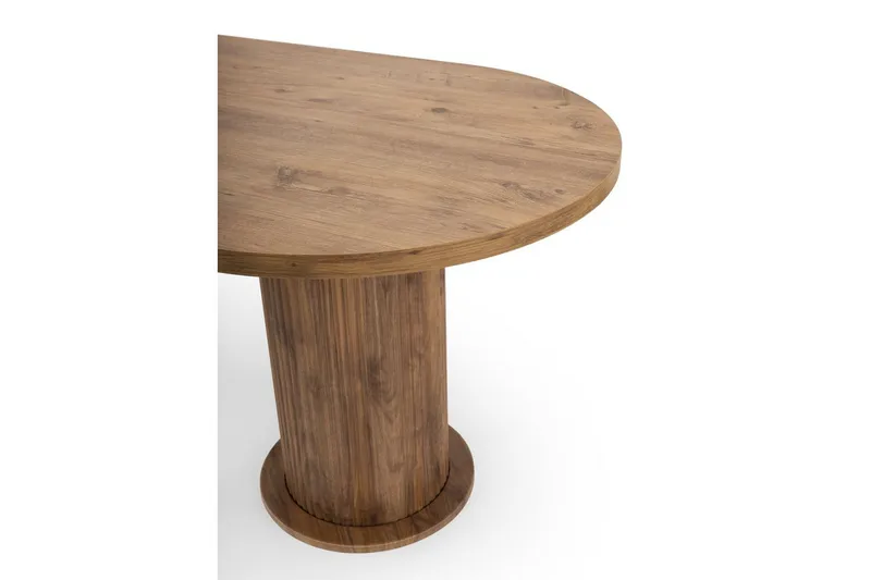 Babilas Spisebord 180 cm Oval - Valnøtt - Møbler - Bord - Spisebord & kjøkkenbord