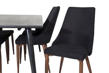 Balisa spisebord 180 cm med 6 Campomar-spisestoler - Møbler - Bord - Spisegrupper