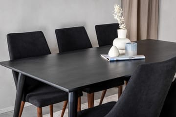 Balisa spisebord 180 cm med 6 Campomar-spisestoler - Møbler - Bord - Spisegrupper