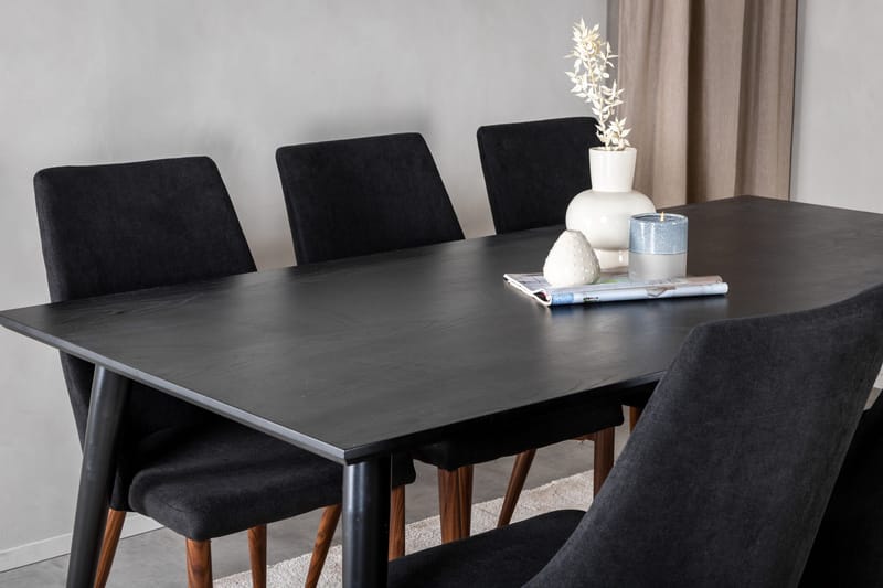 Balisa spisebord 180 cm med 6 Campomar-spisestoler - Møbler - Bord - Spisegrupper