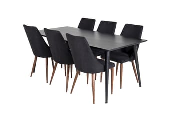 Balisa spisebord 180 cm med 6 Campomar-spisestoler - Møbler - Bord - Spisegrupper