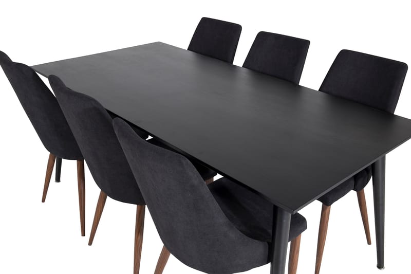 Balisa spisebord 180 cm med 6 Campomar-spisestoler - Møbler - Bord - Spisegrupper