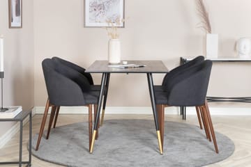 Balisa spisegruppe 120 cm + 4 Kullersbro-spisestoler - Møbler - Bord - Spisegrupper