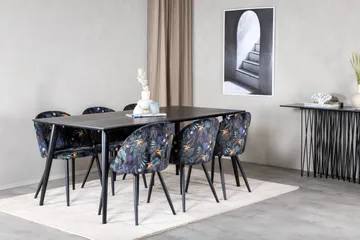 Balisa Spisegruppe 180 cm + 6 stk. Sedavi Spisestoler - Møbler - Bord - Spisegrupper
