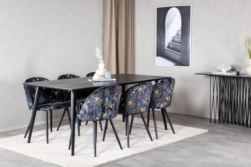 Balisa Spisegruppe 180 cm + 6 stk. Sedavi Spisestoler - Møbler - Bord - Spisegrupper