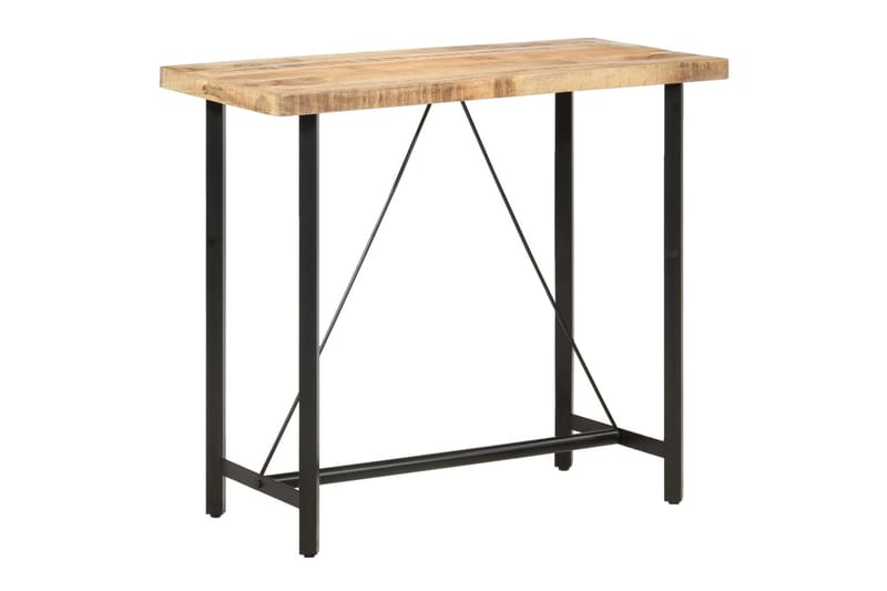 Barbord 120x58x107 cm grov heltre mango - Møbler - Bord - Barbord & ståbord