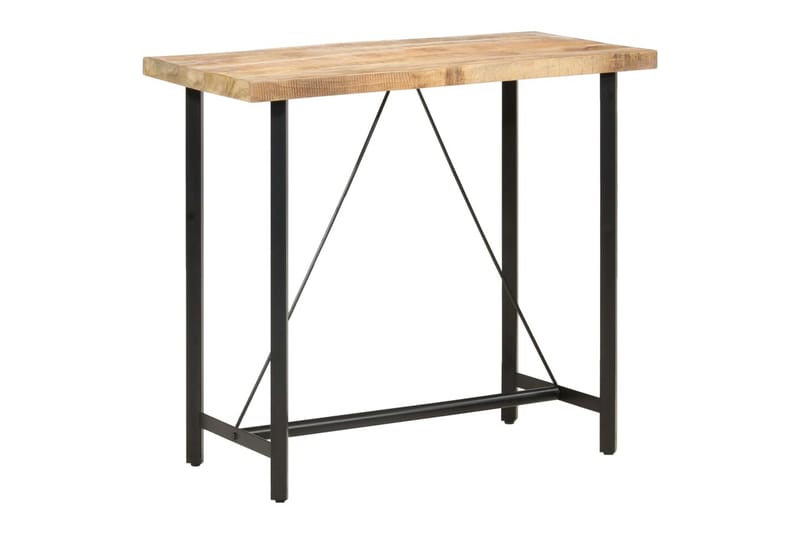 Barbord 120x58x107 cm grov heltre mango - Møbler - Bord - Barbord & ståbord