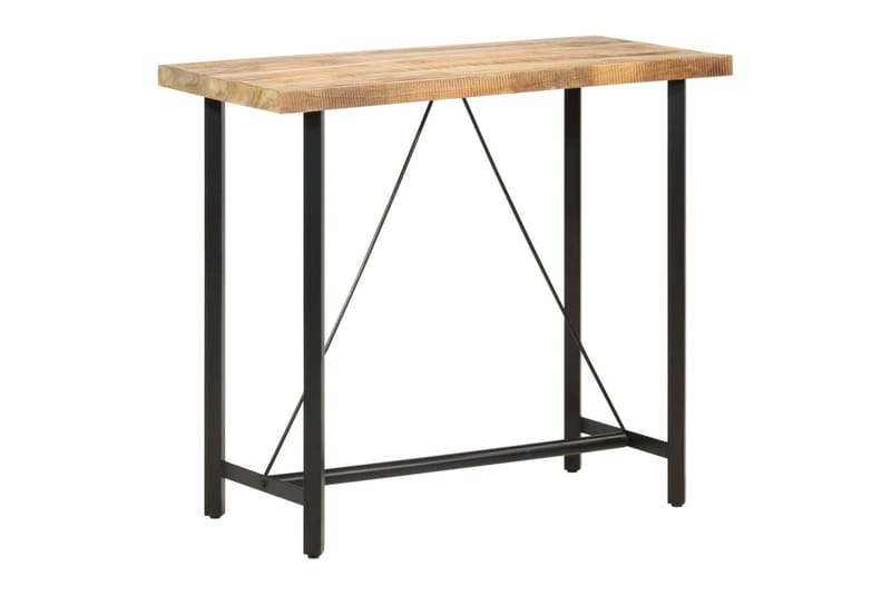 Barbord 120x58x107 cm grov heltre mango - Møbler - Bord - Barbord & ståbord