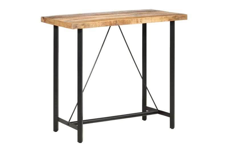 Barbord 120x58x107 cm grov heltre mango - Møbler - Bord - Barbord & ståbord