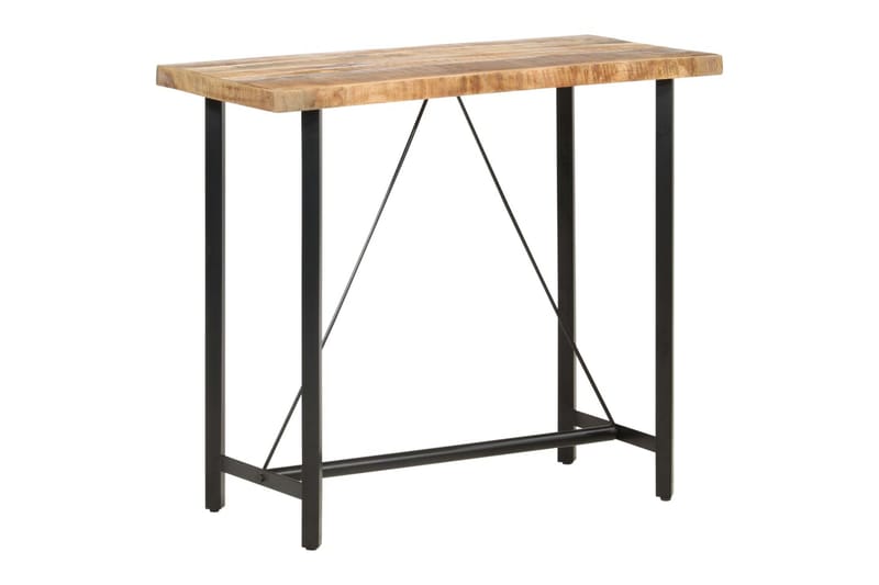 Barbord 120x58x107 cm grov heltre mango - Møbler - Bord - Barbord & ståbord