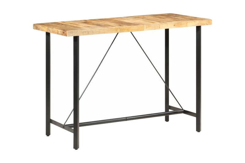 Barbord 150x70x107 cm grov heltre mango - Møbler - Bord - Barbord & ståbord
