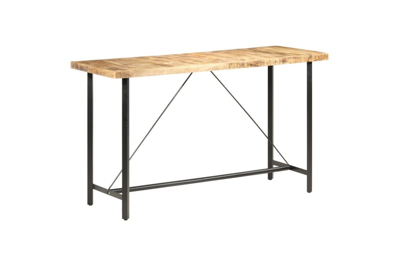 Barbord 180x70x107 cm grov heltre mango - Møbler - Bord - Barbord & ståbord