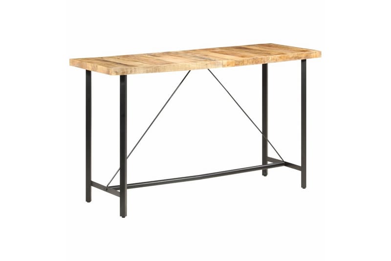 Barbord 180x70x107 cm grov heltre mango - Møbler - Bord - Barbord & ståbord