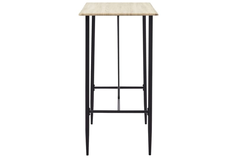Barbord eik 120x60x110 cm MDF - Møbler - Bord - Barbord & ståbord