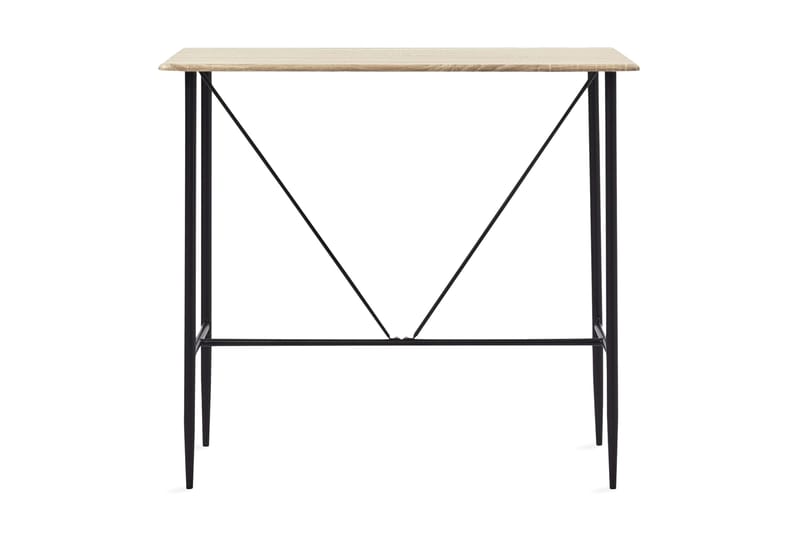 Barbord eik 120x60x110 cm MDF - Møbler - Bord - Barbord & ståbord