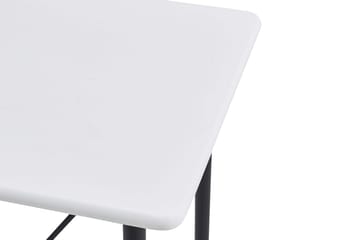 Barbord hvit 120x60x110 cm MDF - Møbler - Bord - Barbord & ståbord