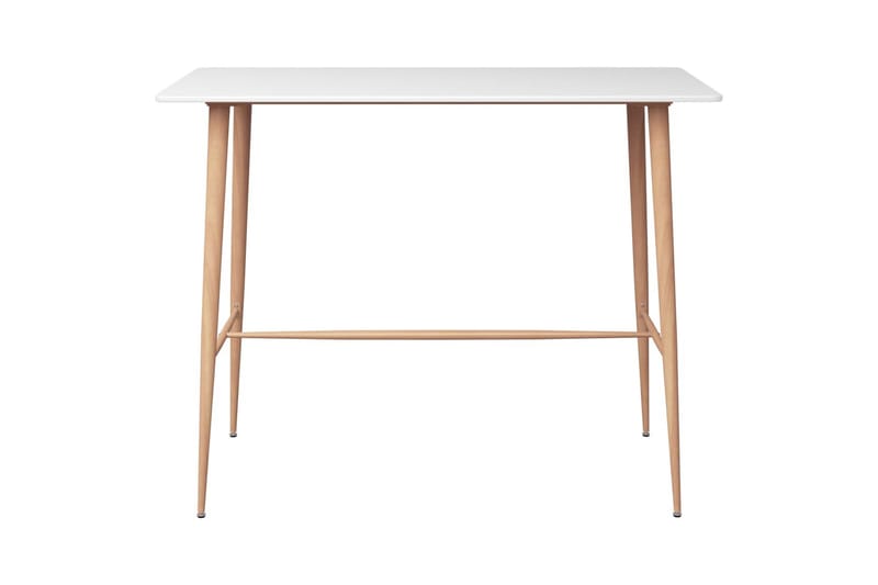 Barbord hvit 120x60x96 cm - Møbler - Bord - Barbord & ståbord