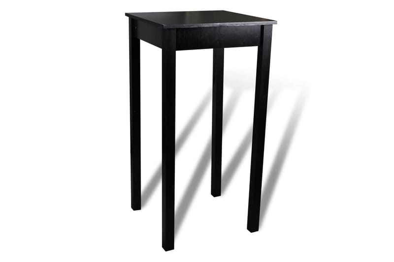 Barbord MDF svart 55x55x107 cm - Svart - Møbler - Bord - Barbord & ståbord