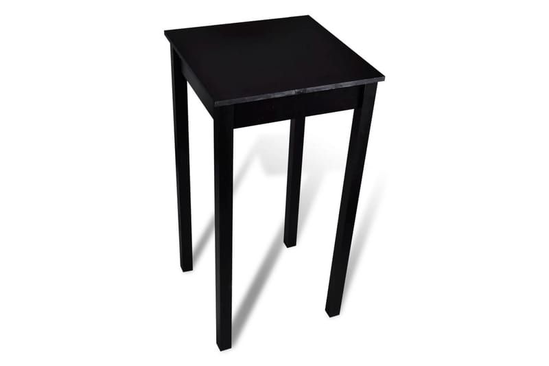 Barbord MDF svart 55x55x107 cm - Svart - Møbler - Bord - Barbord & ståbord