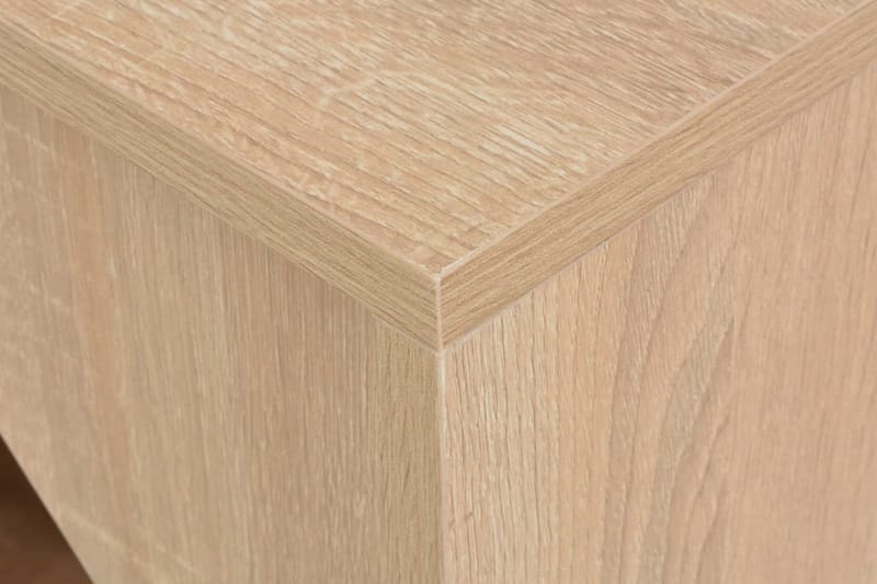 Barbord med skap eik 115x59x200 cm - Brun - Møbler - Bord - Barbord & ståbord
