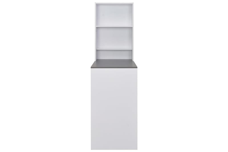 Barbord med skap hvit 115x59x200 cm - Møbler - Bord - Barbord & ståbord