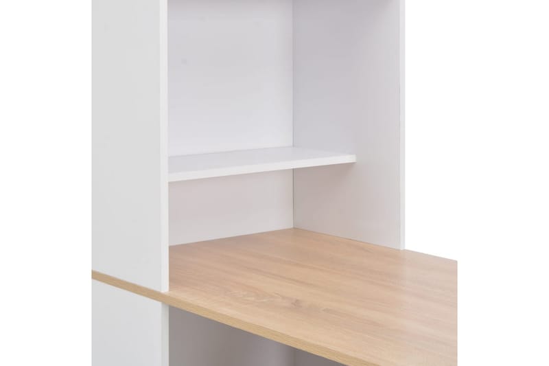 Barbord med skap hvit 115x59x200 cm - Møbler - Bord - Barbord & ståbord