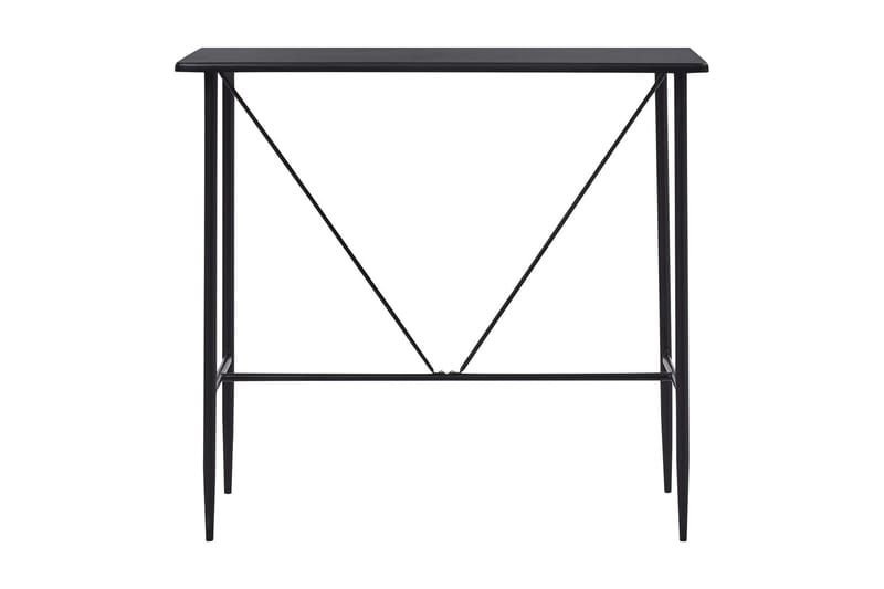 Barbord svart 120x60x110 cm MDF - Svart - Møbler - Bord - Barbord & ståbord