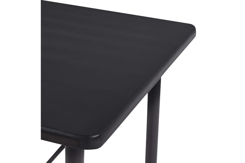 Barbord svart 120x60x110 cm MDF - Svart - Møbler - Bord - Barbord & ståbord