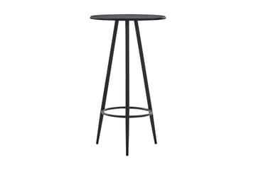 Barbord svart 60x107,5 cm MDF - Svart - Møbler - Bord - Barbord & ståbord