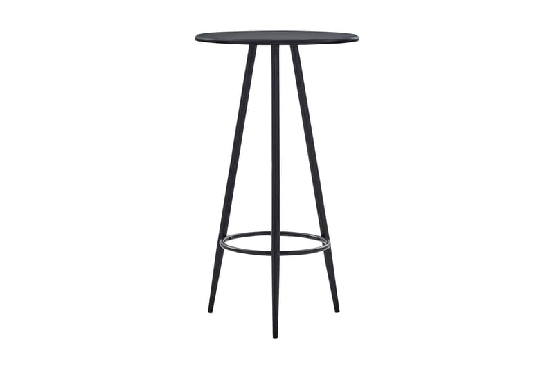Barbord svart 60x107,5 cm MDF - Svart - Møbler - Bord - Barbord & ståbord