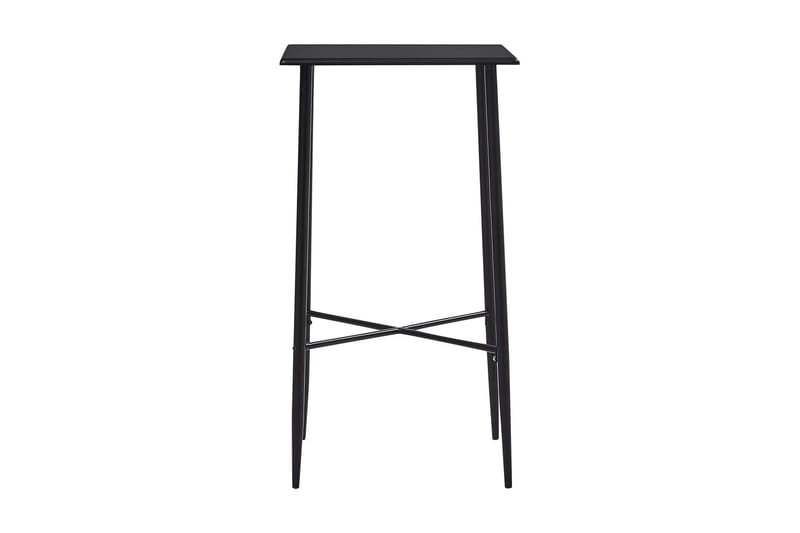 Barbord svart 60x60x111 cm MDF - Svart - Møbler - Bord - Barbord & ståbord