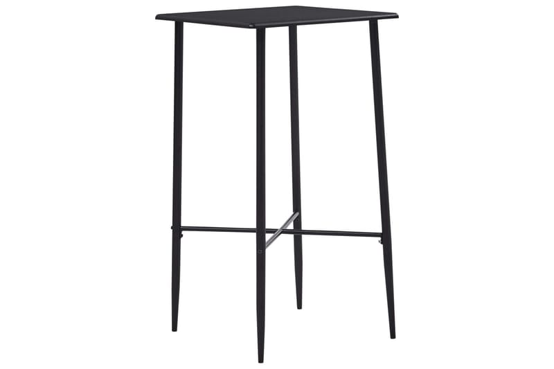 Barbord svart 60x60x111 cm MDF - Svart - Møbler - Bord - Barbord & ståbord