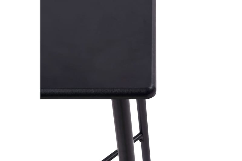Barbord svart 60x60x111 cm MDF - Svart - Møbler - Bord - Barbord & ståbord