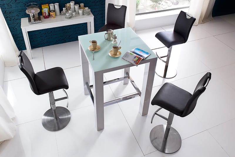 Losif Barbord 80 cm - Hvit - Møbler - Bord - Barbord & ståbord