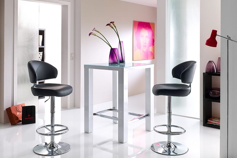 Losif Barbord 80 cm - Hvit - Møbler - Bord - Barbord & ståbord