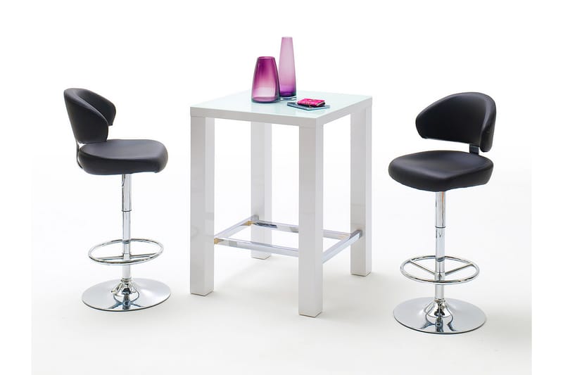 Losif Barbord 80 cm - Hvit - Møbler - Bord - Barbord & ståbord