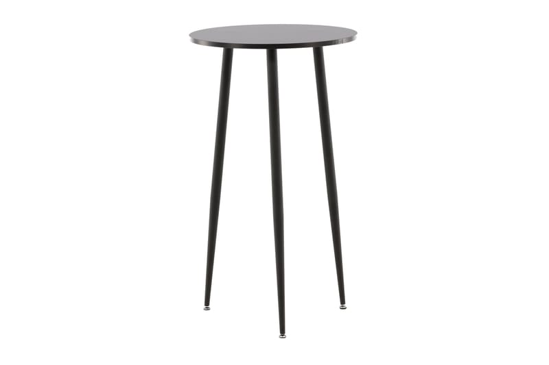 Plaza Barbord 60 cm Rund - Sort - Møbler - Bord - Barbord & ståbord