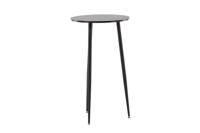Plaza Barbord 60 cm Rund - Sort - Møbler - Bord - Barbord & ståbord