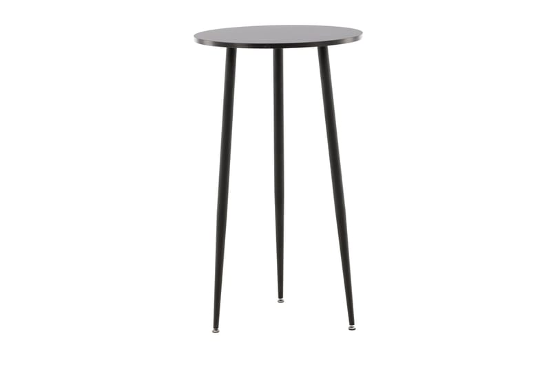 Plaza Barbord 60 cm Rund - Sort - Møbler - Bord - Barbord & ståbord