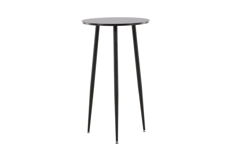 Plaza Barbord 60 cm Rund - Sort - Møbler - Bord - Barbord & ståbord