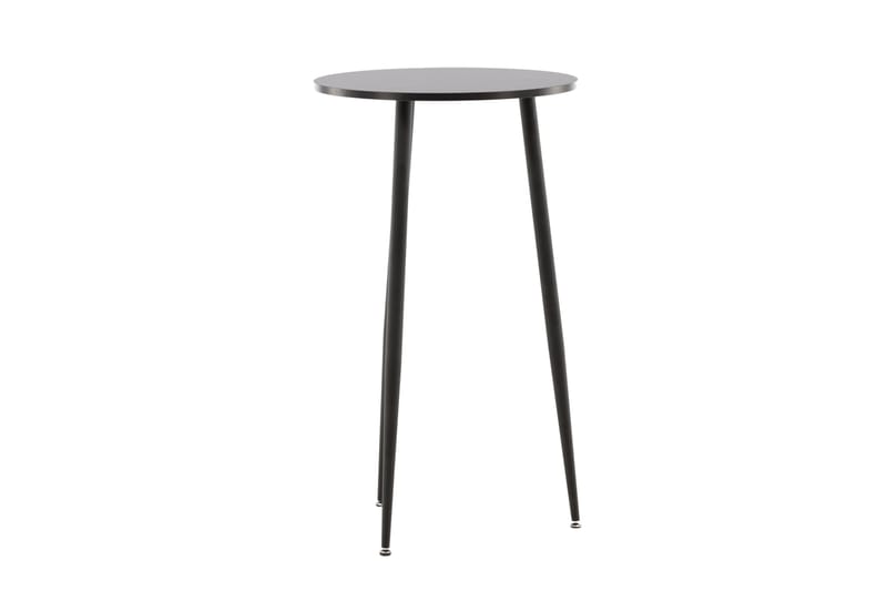 Plaza Barbord 60 cm Rund - Sort - Møbler - Bord - Barbord & ståbord