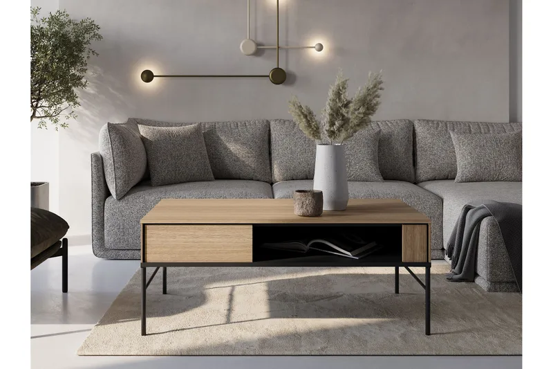 Basici Sofabord 110 cm - Brun - Møbler - Bord - Sofabord