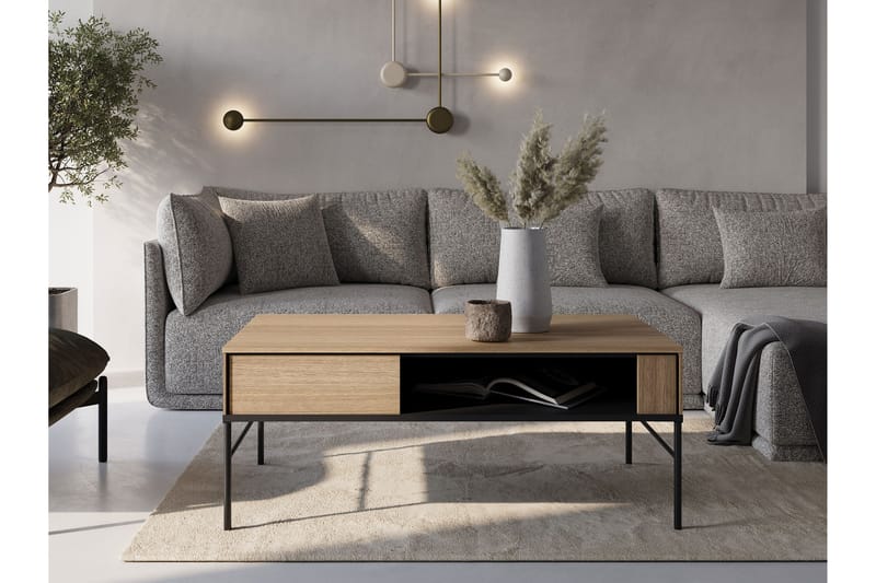 Basici Sofabord 110 cm - Brun - Møbler - Bord - Sofabord