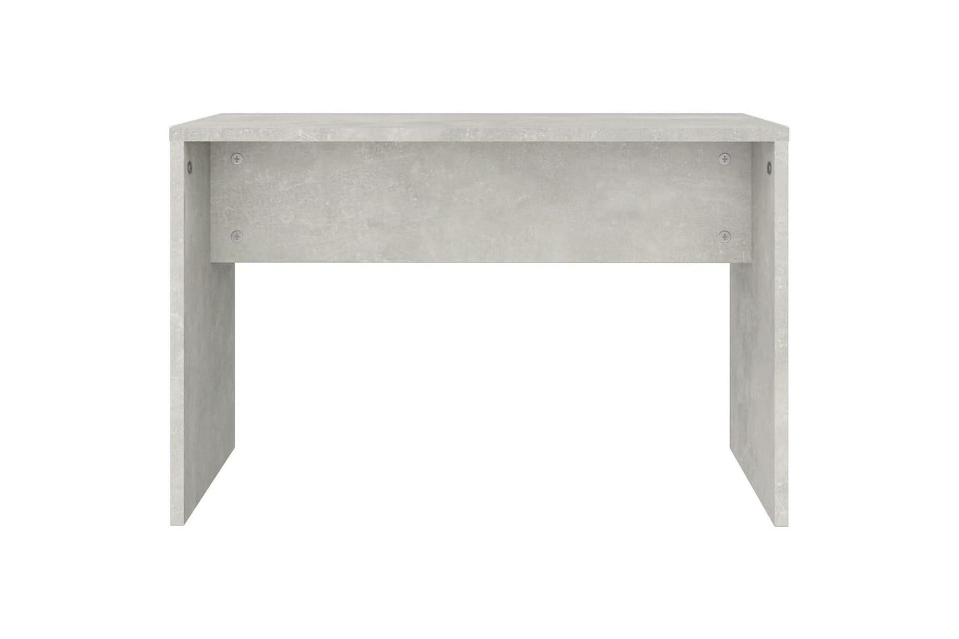 beBasic Sminkebordsett betonggrå 74,5x40x141 cm - GrÃ¥ - Møbler - Bord - Sminkebord & toalettbord