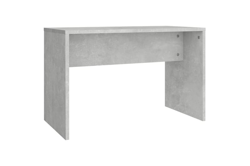 beBasic Sminkebordsett betonggrå 86,5x35x136 cm - GrÃ¥ - Møbler - Bord - Sminkebord & toalettbord